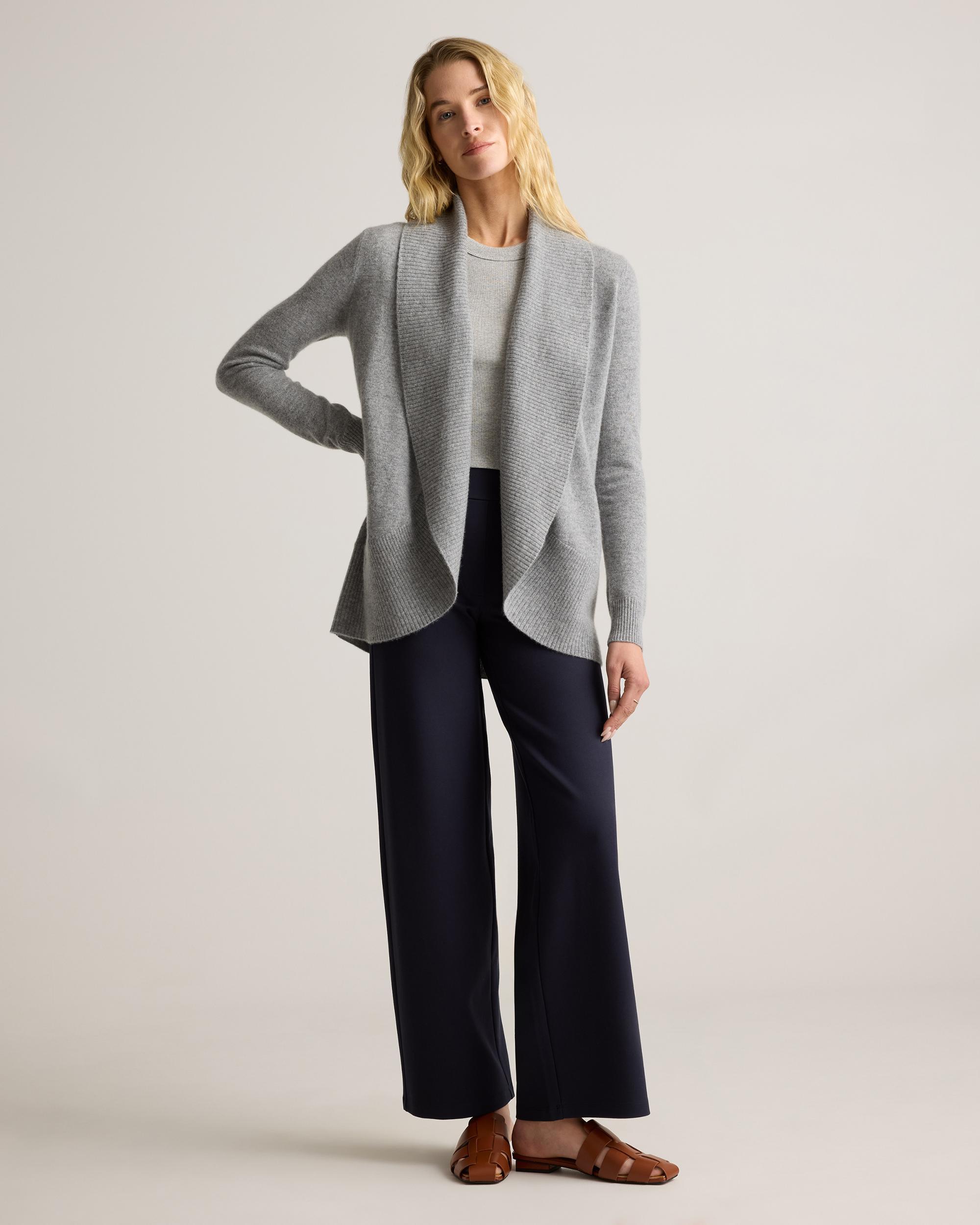 Quince | Women's Mongolian Cashmere Open Cardigan Sweater Product Image