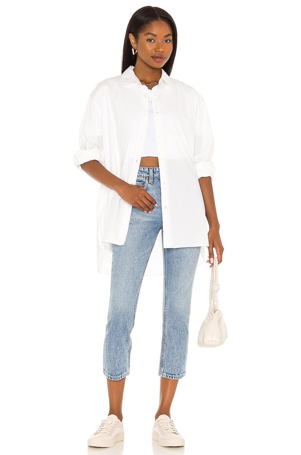 Karolina Petite High Rise Straight Crop GRLFRND Product Image