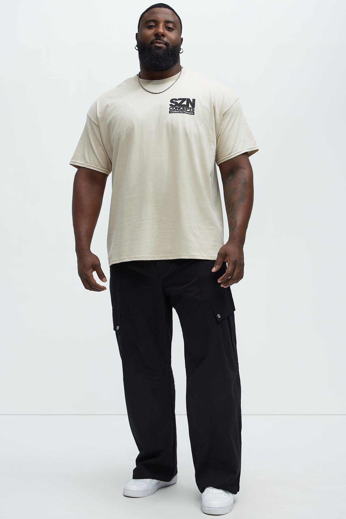SZN Concepts Short Sleeve Tee - Sand Product Image