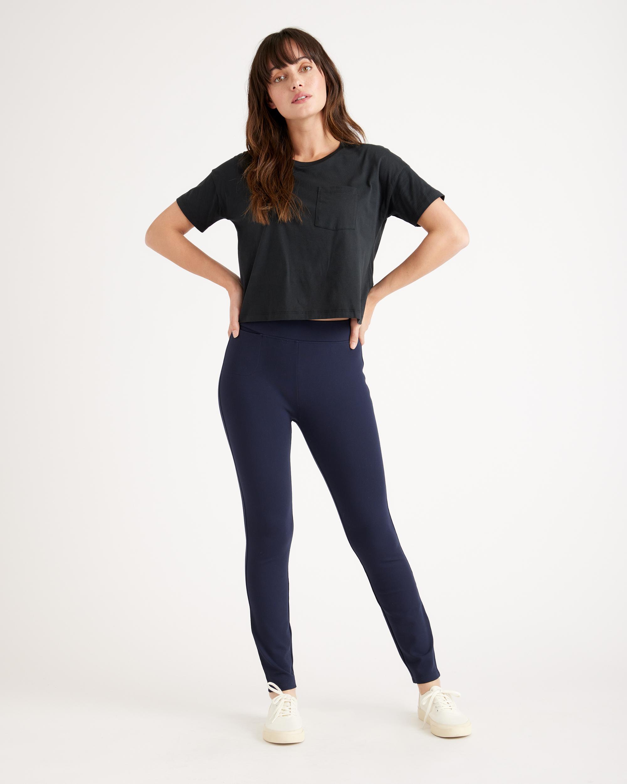 Quince | Women's Ultra-Stretch Ponte Skinny Pants Regular Rayon Product Image