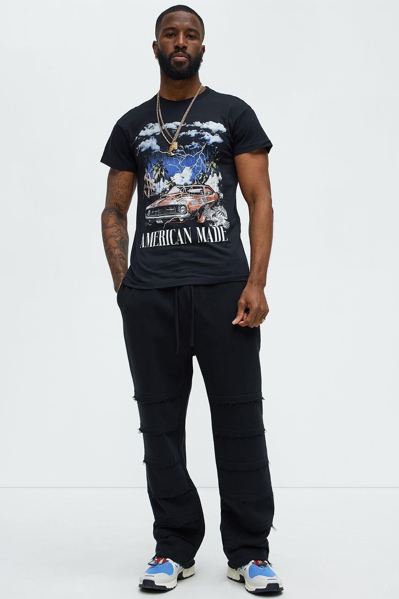 American Made Cars Short Sleeve Tee - Black Product Image