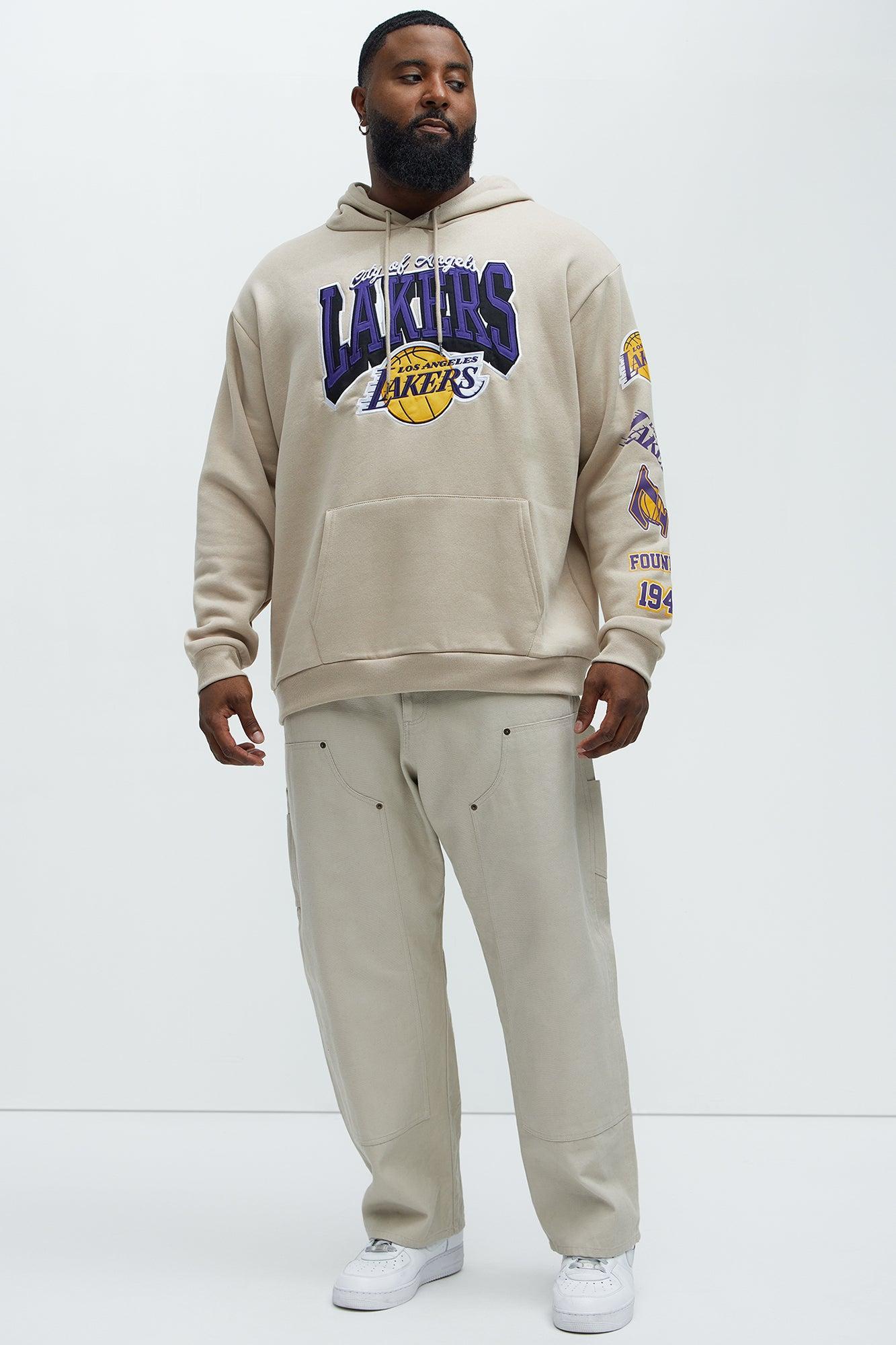 Lakers City Connect Hoodie - Sand Product Image