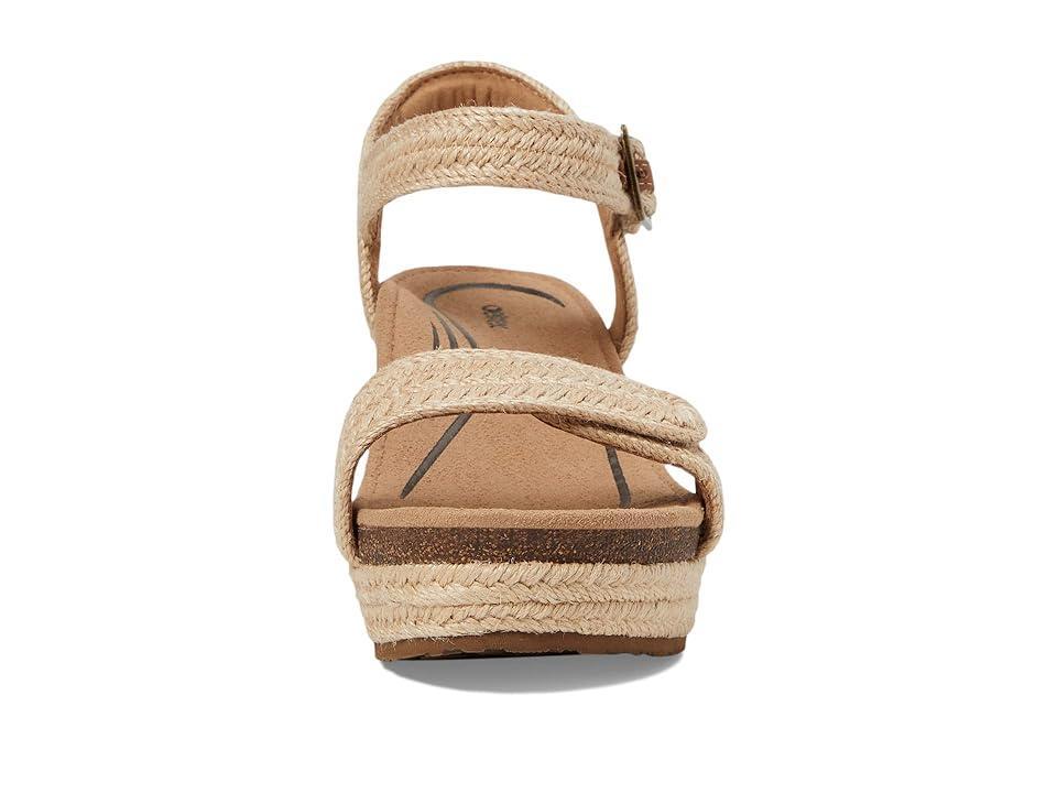 Aetrex Sydney Espadrille Platform Banded Wedge Sandals Product Image