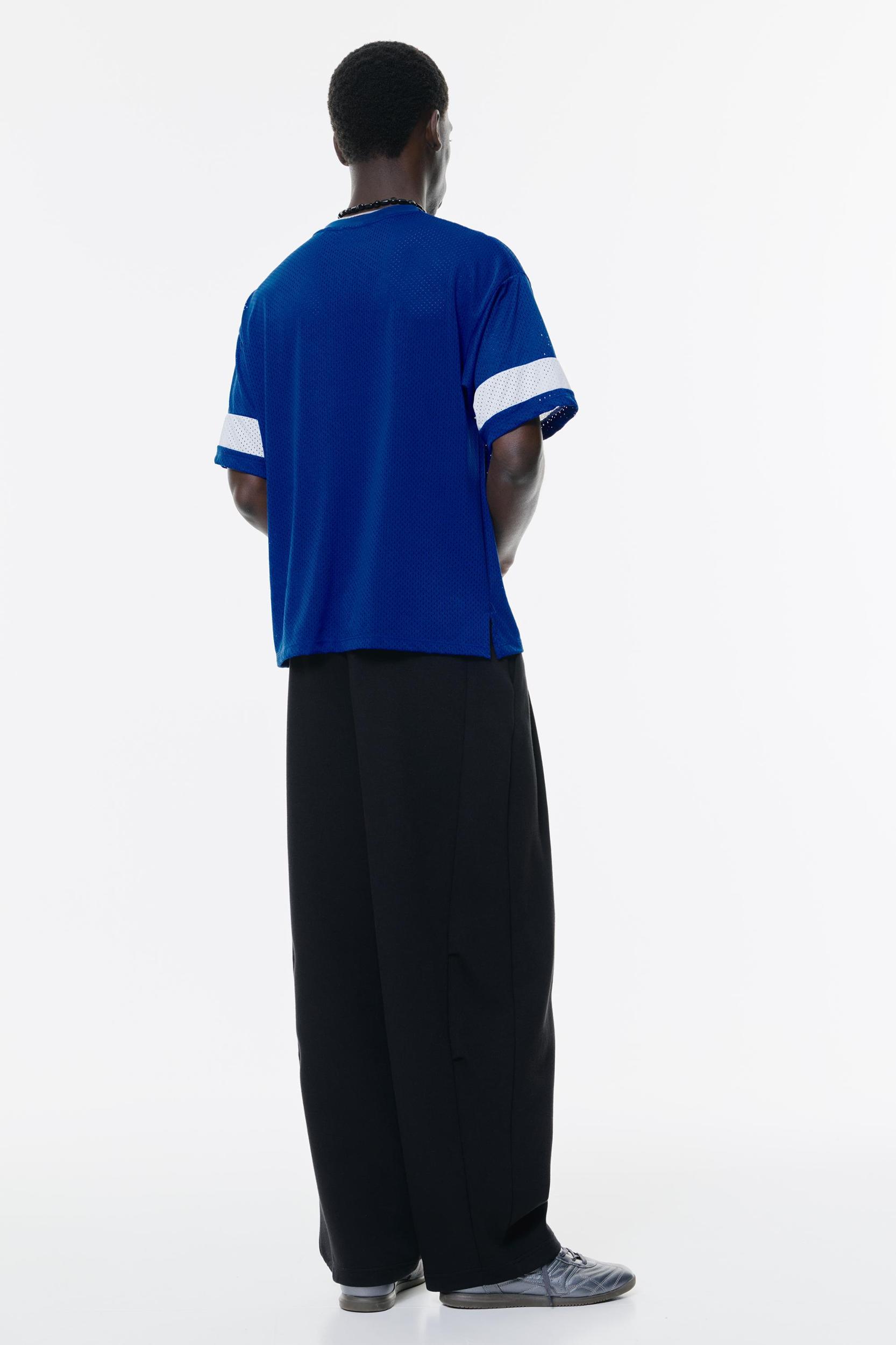 Blue Mesh Snoopy T-shirt Product Image