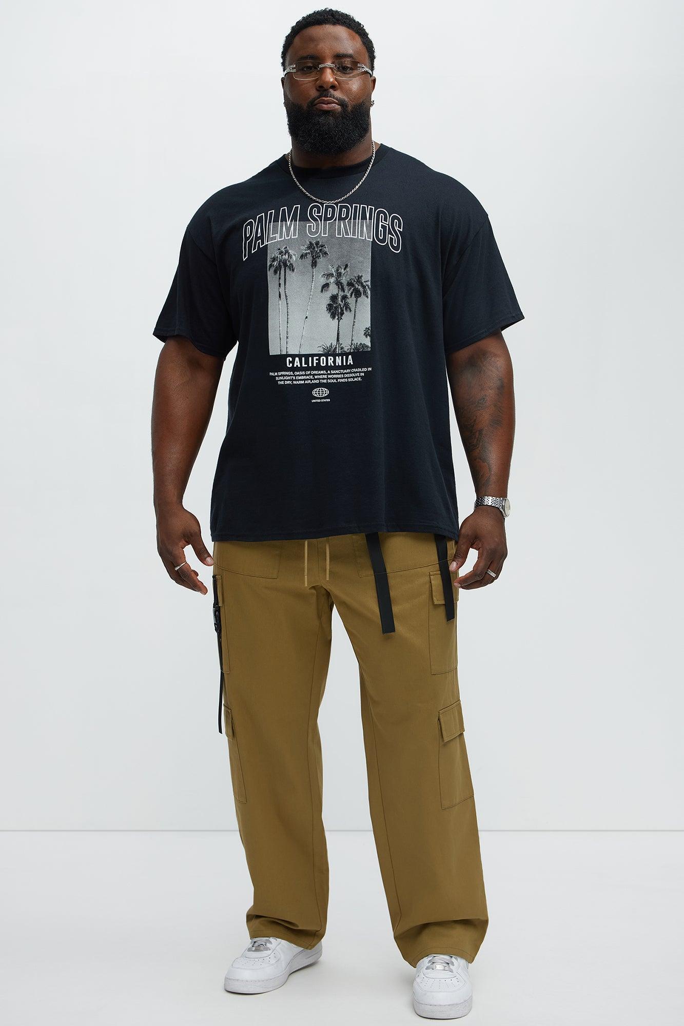 Palm Springs Heat Short Sleeve Tee - Black Product Image