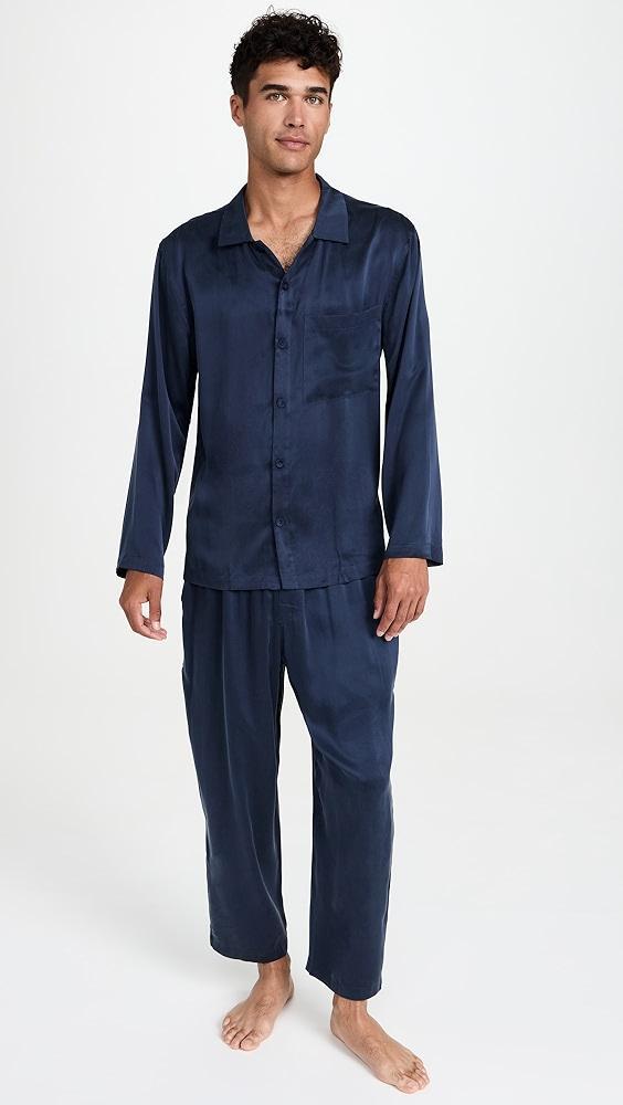 Lunya Washable Silk Button Up Set | Shopbop Product Image
