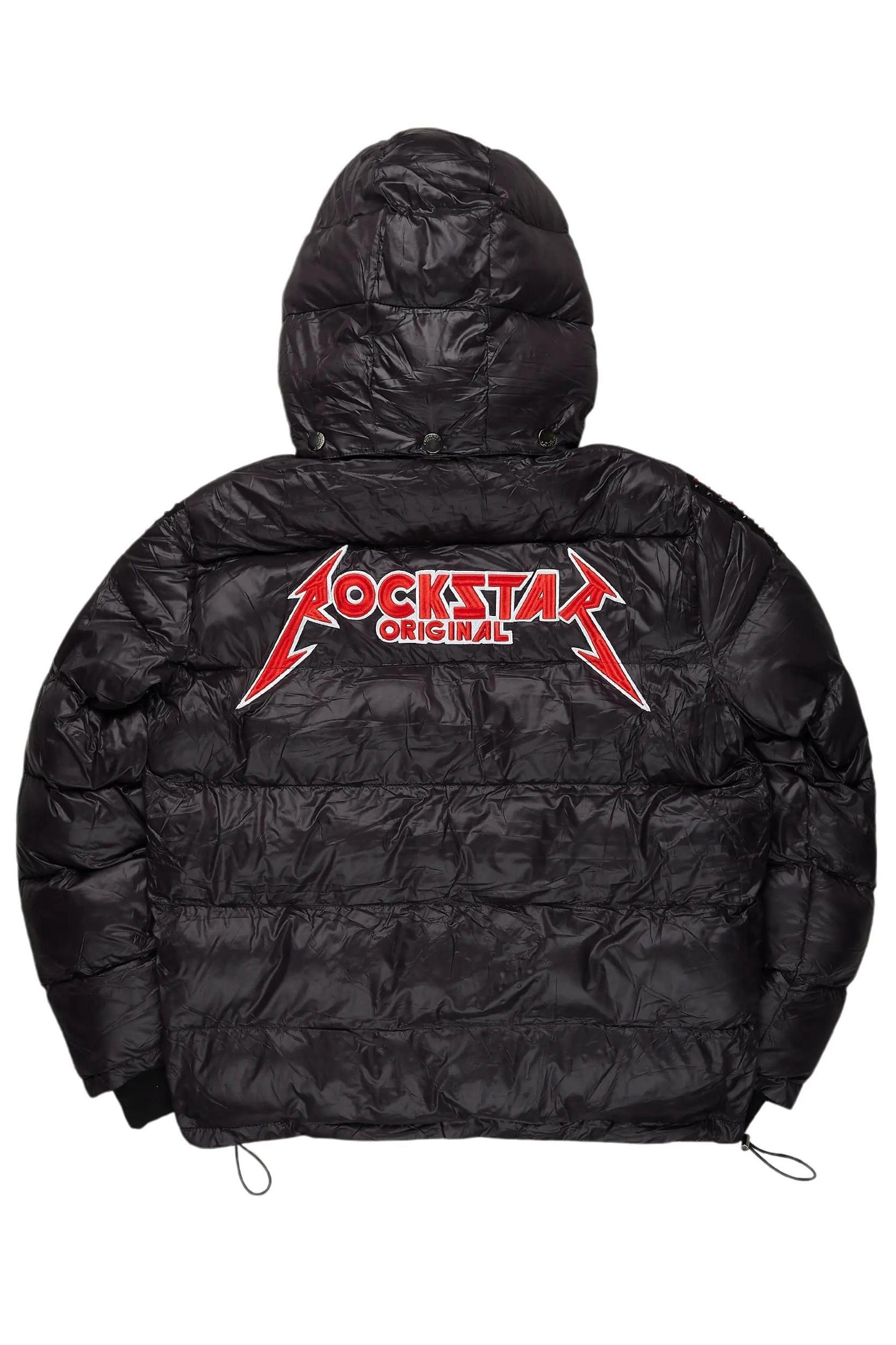 Brink Black Heavy Puffer Jacket Male Product Image