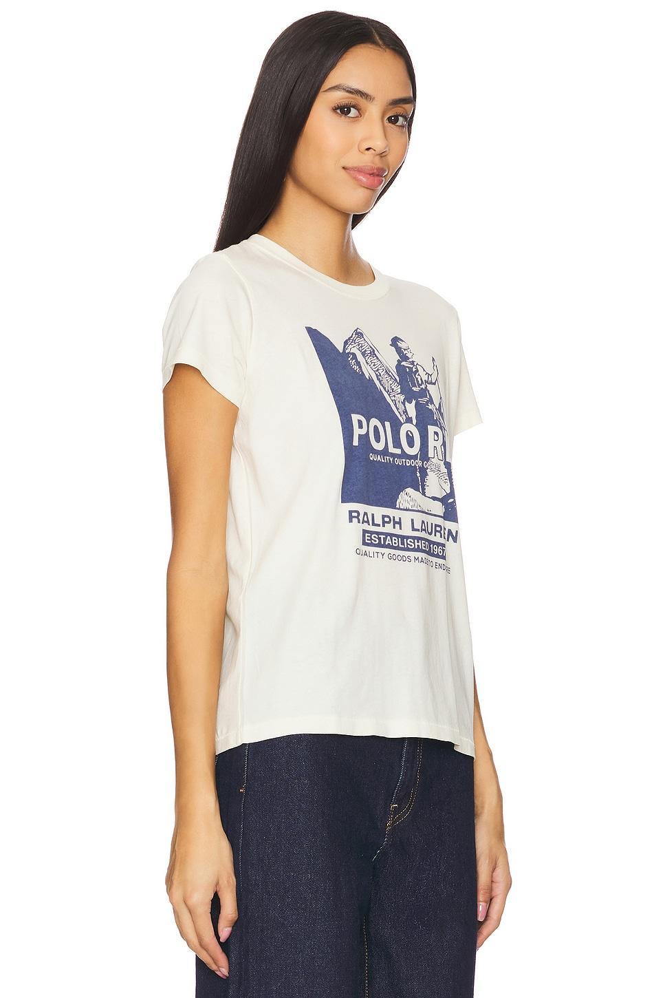 Shrunken Fit Graphic Jersey Tee Product Image