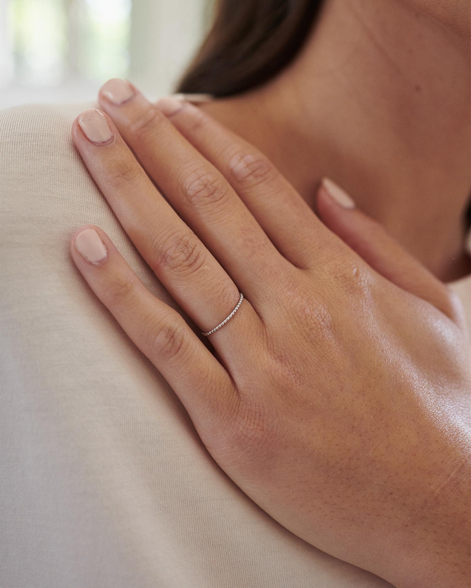 Quince | Women's 14K Gold Beaded Ring Product Image