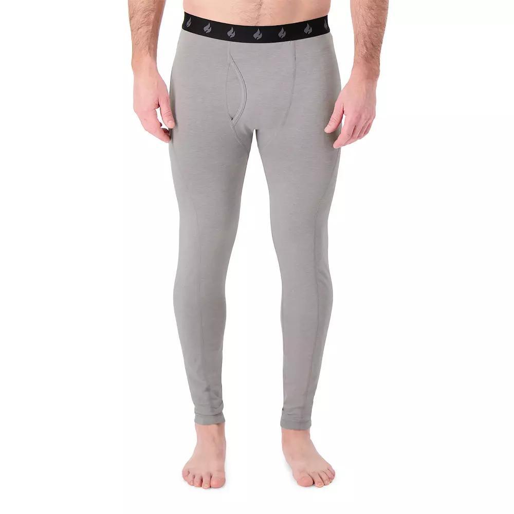 Men's Heat Holders Ceramic Infused Warm Baselayer Pants, Size: XX LRG Medium/R, Silver Gray Product Image