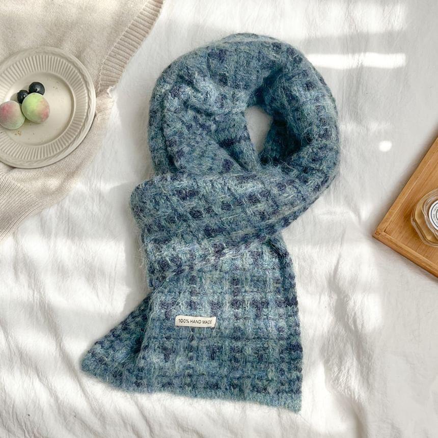 Melange Knit Scarf Product Image
