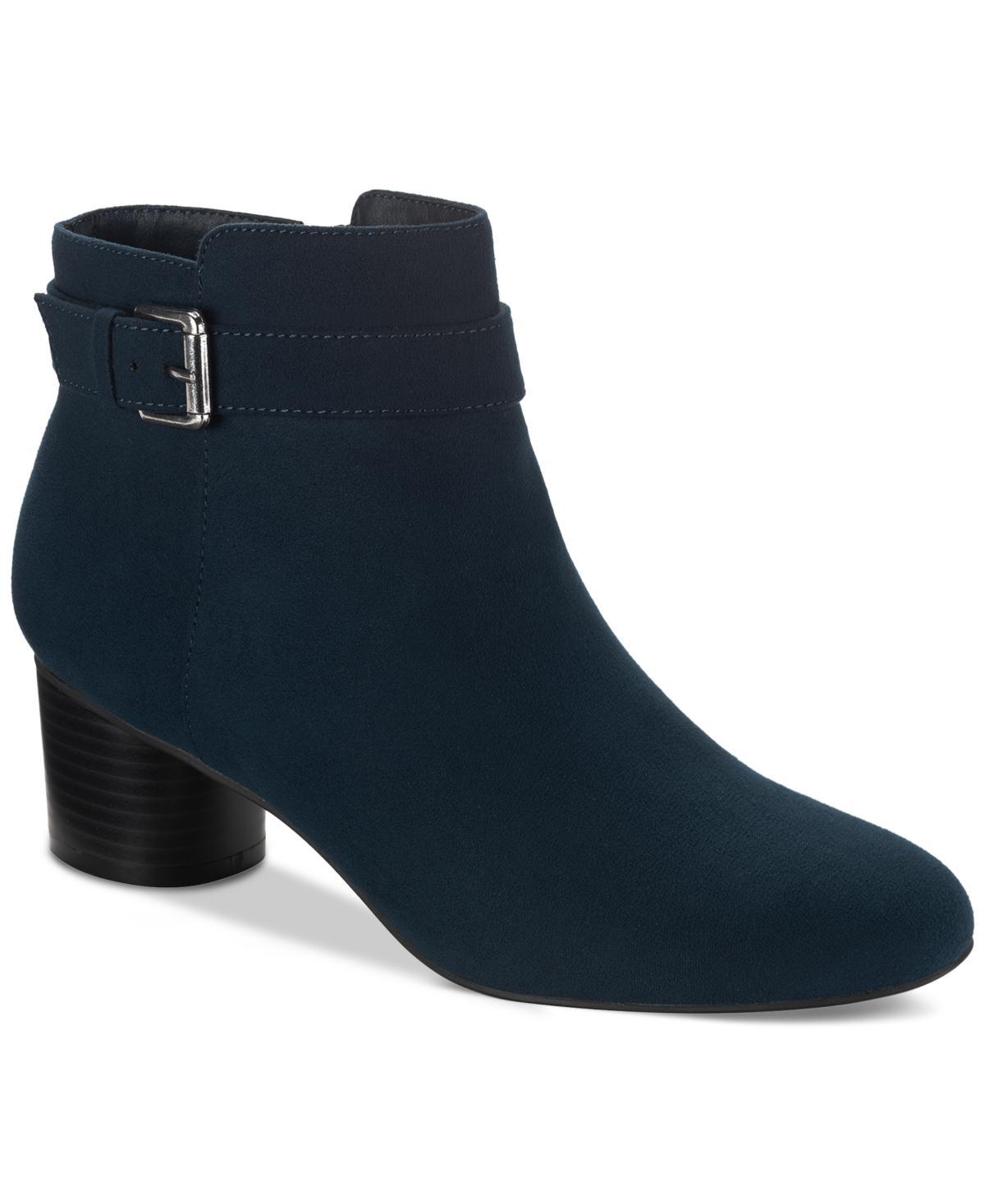 Style & Co Womens Ariella Block Heel Buckle Dress Booties, Created for Macys Product Image