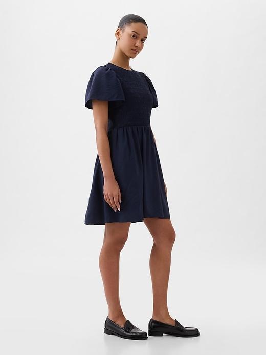 Smocked Mini Dress Product Image