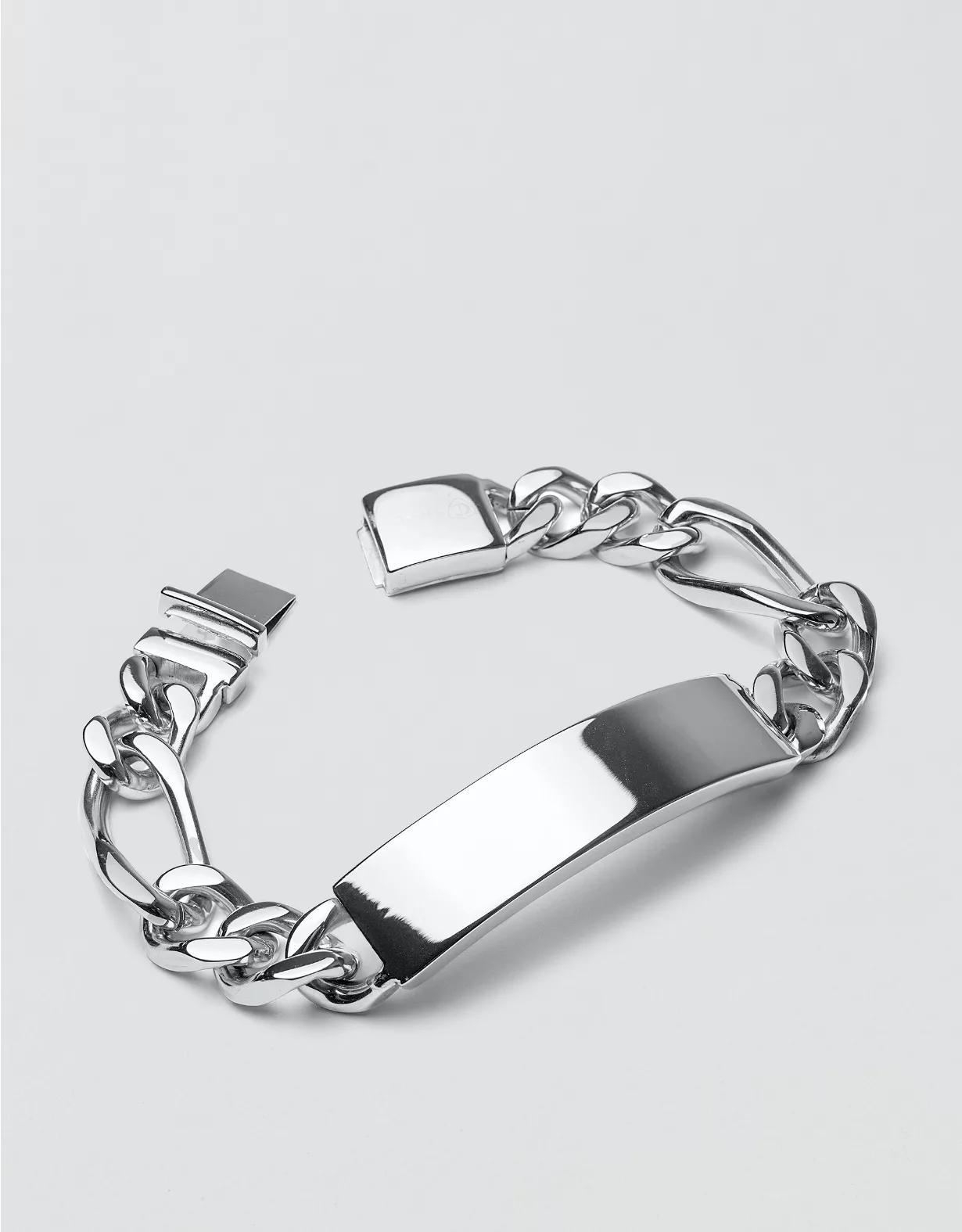 West Coast Jewelry Engravable ID Chain Bracelet Product Image