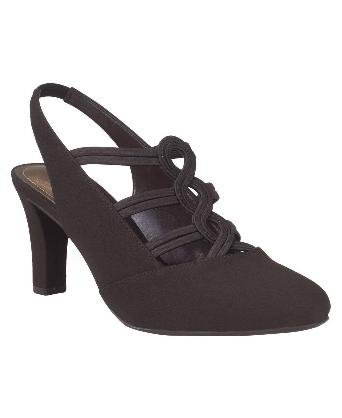 Impo Velia Women's Slingback Pumps, Size: 8.5, Fossil Brown Product Image