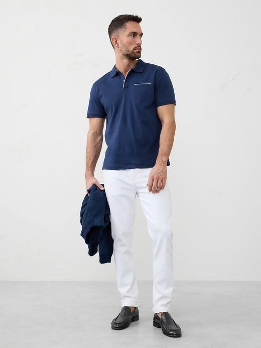 Slim Luxe Touch Polo Product Image