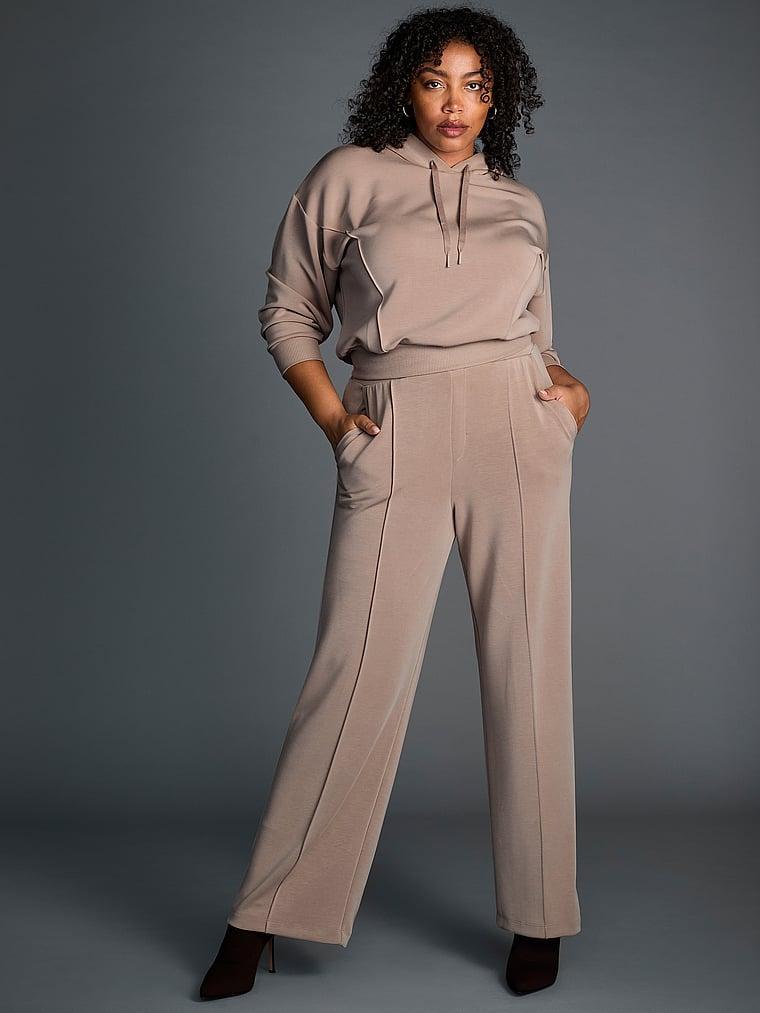 Featherweight Knit Tailored Wide-Leg Pant Product Image