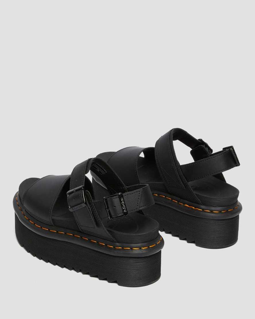 Voss Women's Leather Strap Platform Sandals Product Image