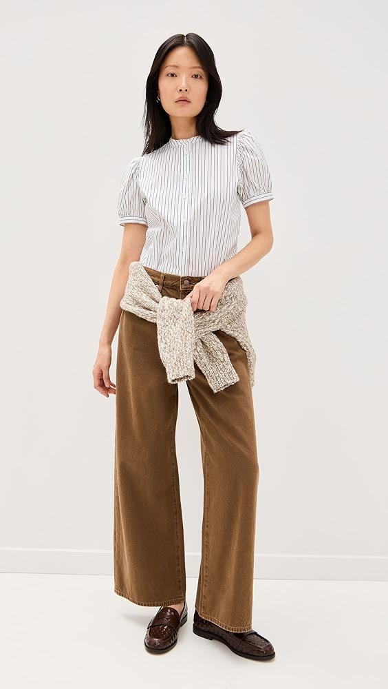 FRAME The Gathered Top | Shopbop Product Image