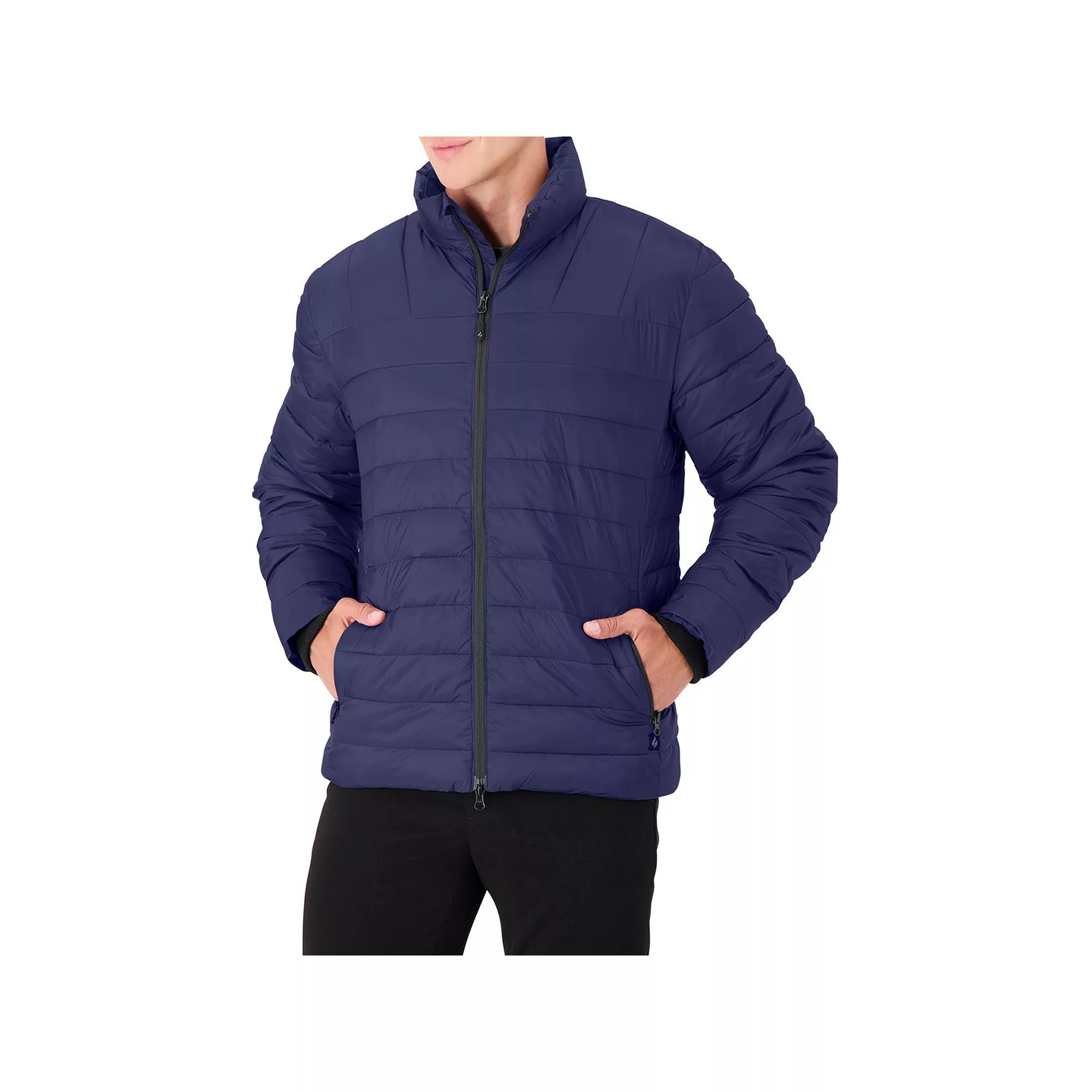 Men's Heat Holders Heatweaver Lined Puffer Jacket, Size: XL, Black Product Image