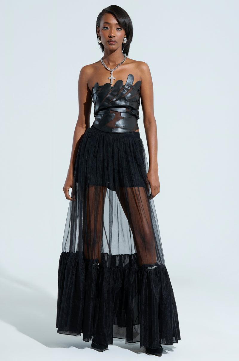 TRY ME MAXI SKIRT Product Image