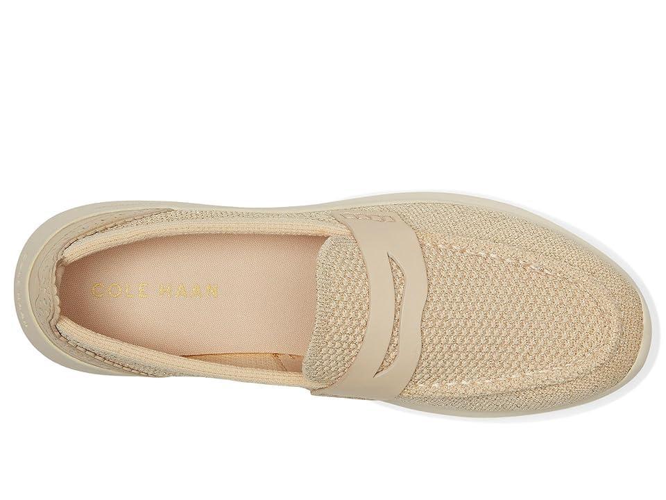 Cole Haan Womens Zergrand Meritt Stitchlite Loafers - Beige Size 5.5 Product Image