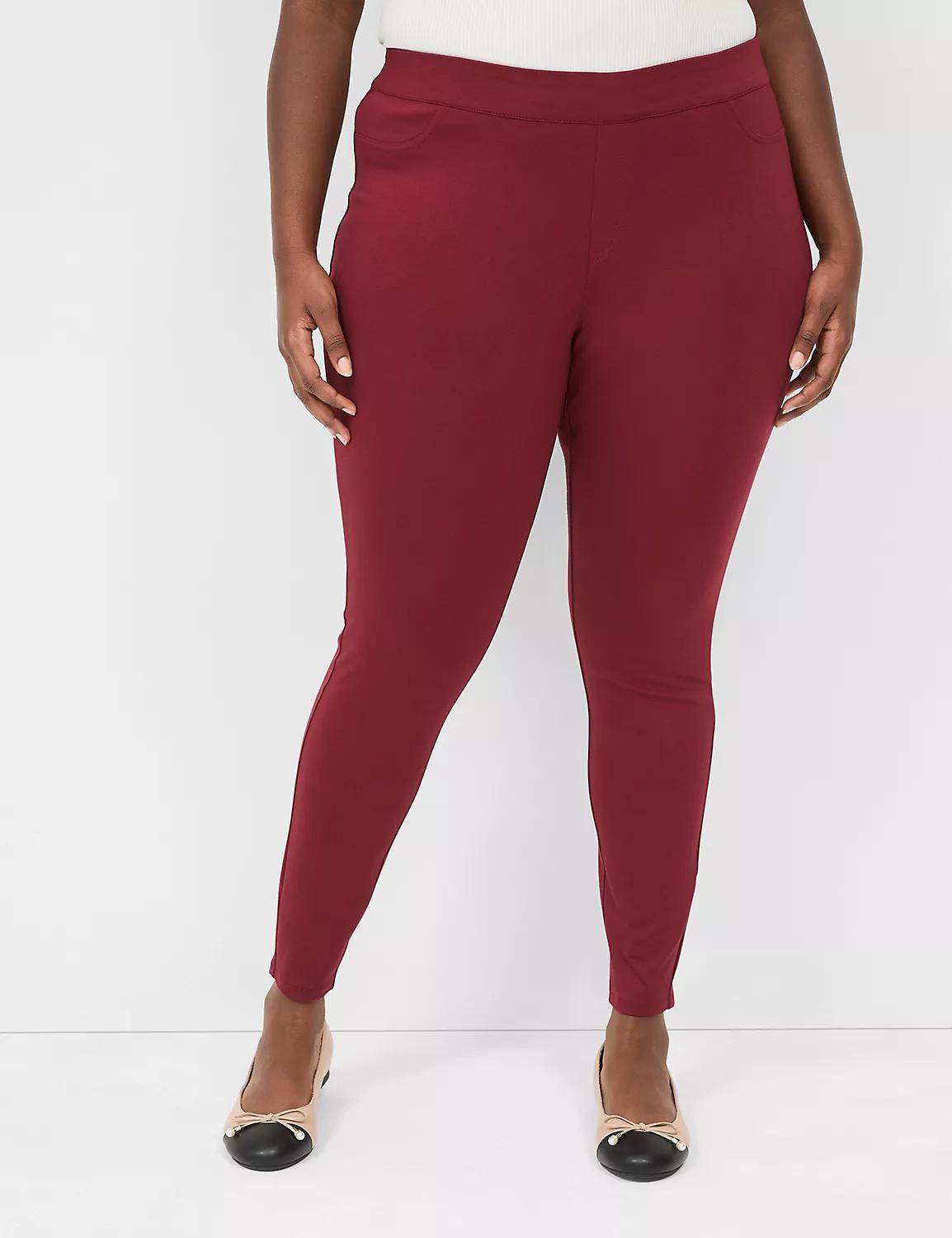 Pull-On Ponte High-Rise Pocket Legging Product Image