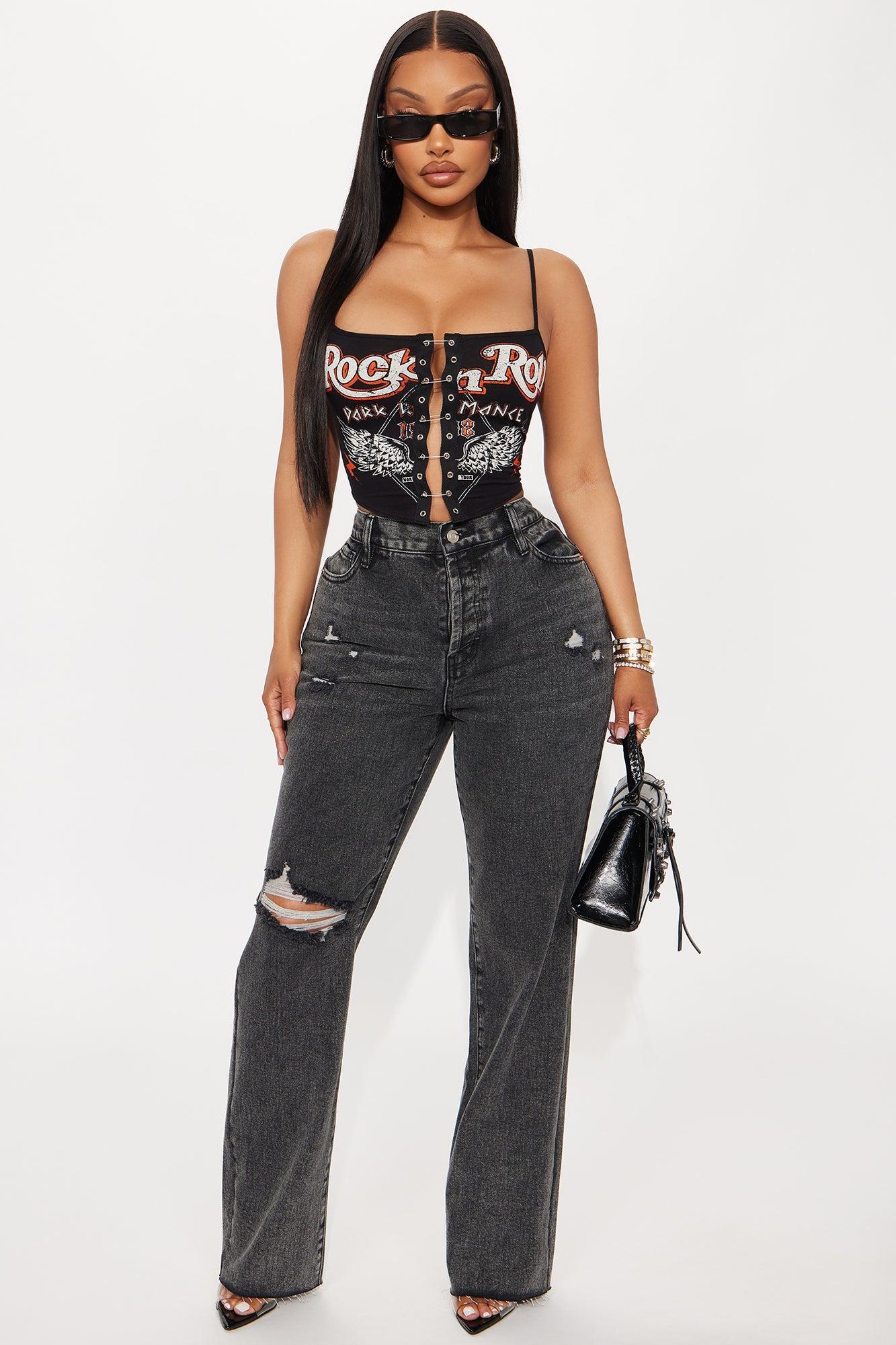 Rock N' Roll Dark Romance Tank - Black Product Image