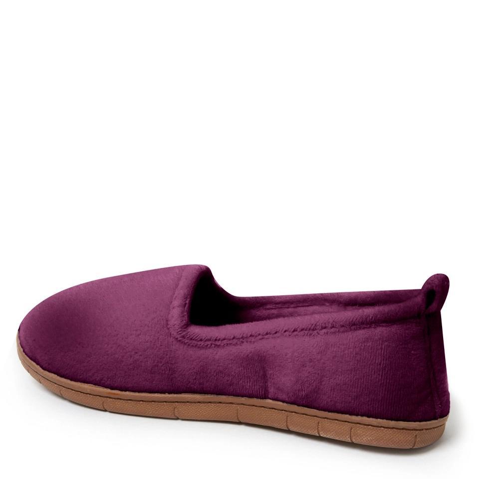 Dearfoams Rachel Velour Womens Closed Back Slippers Product Image