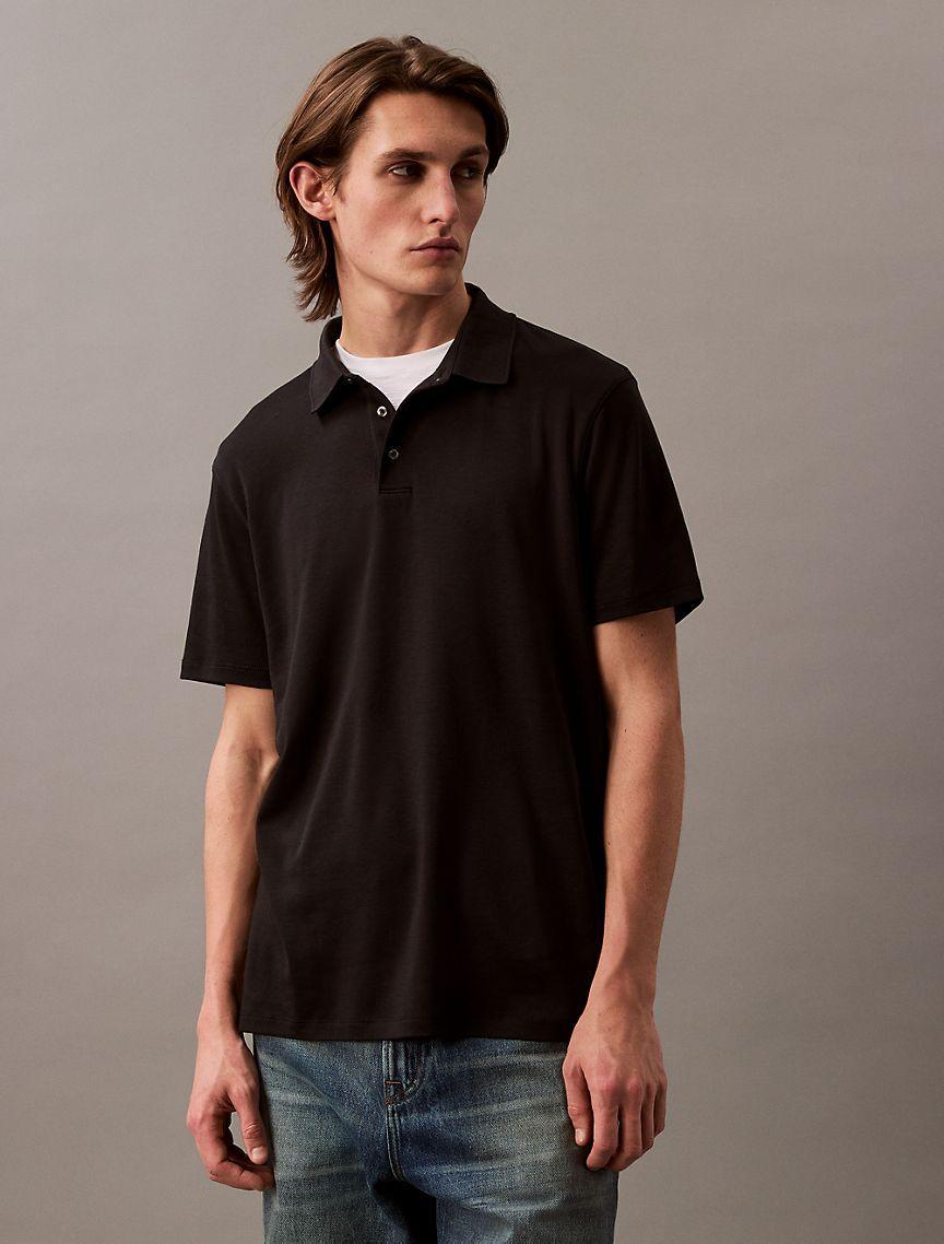 Pima Cotton Classic Polo Shirt Product Image