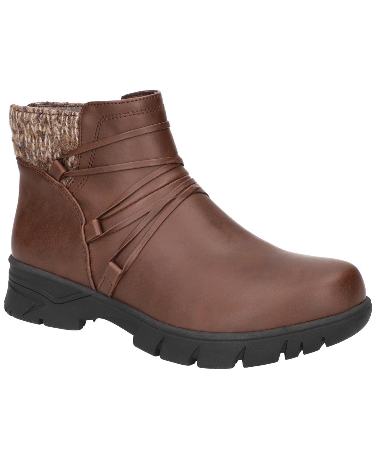 Easy Street Womens Stefani Strap Detail Ankle Boots Product Image