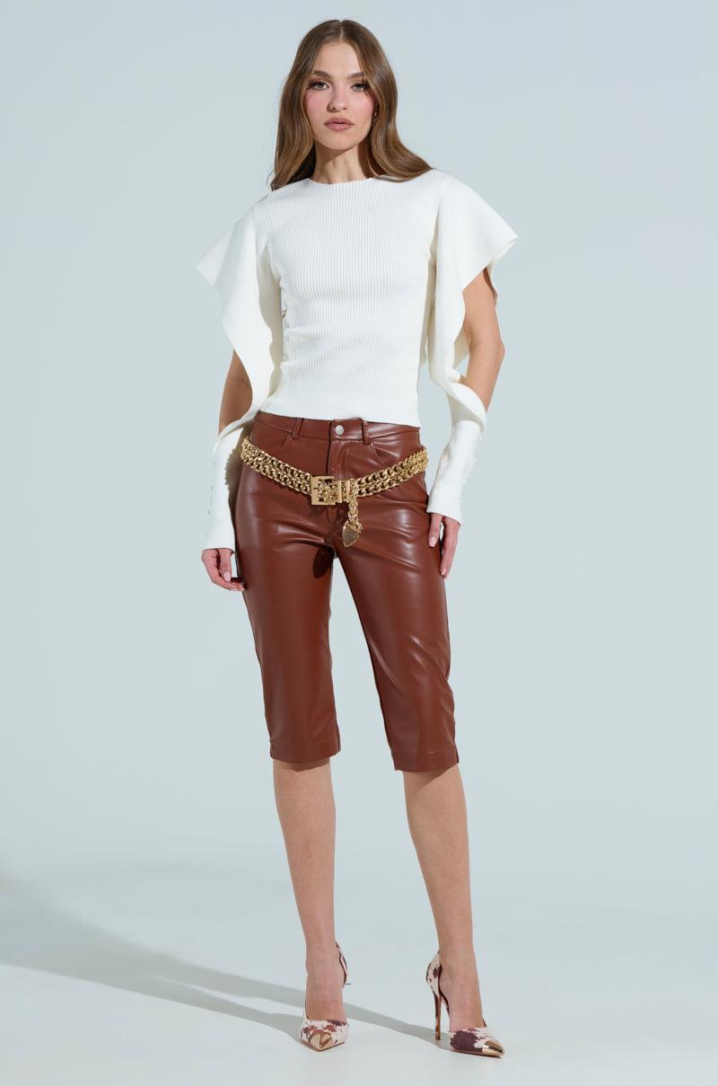 CLARISSA OPEN SLEEVE SWEATER Product Image