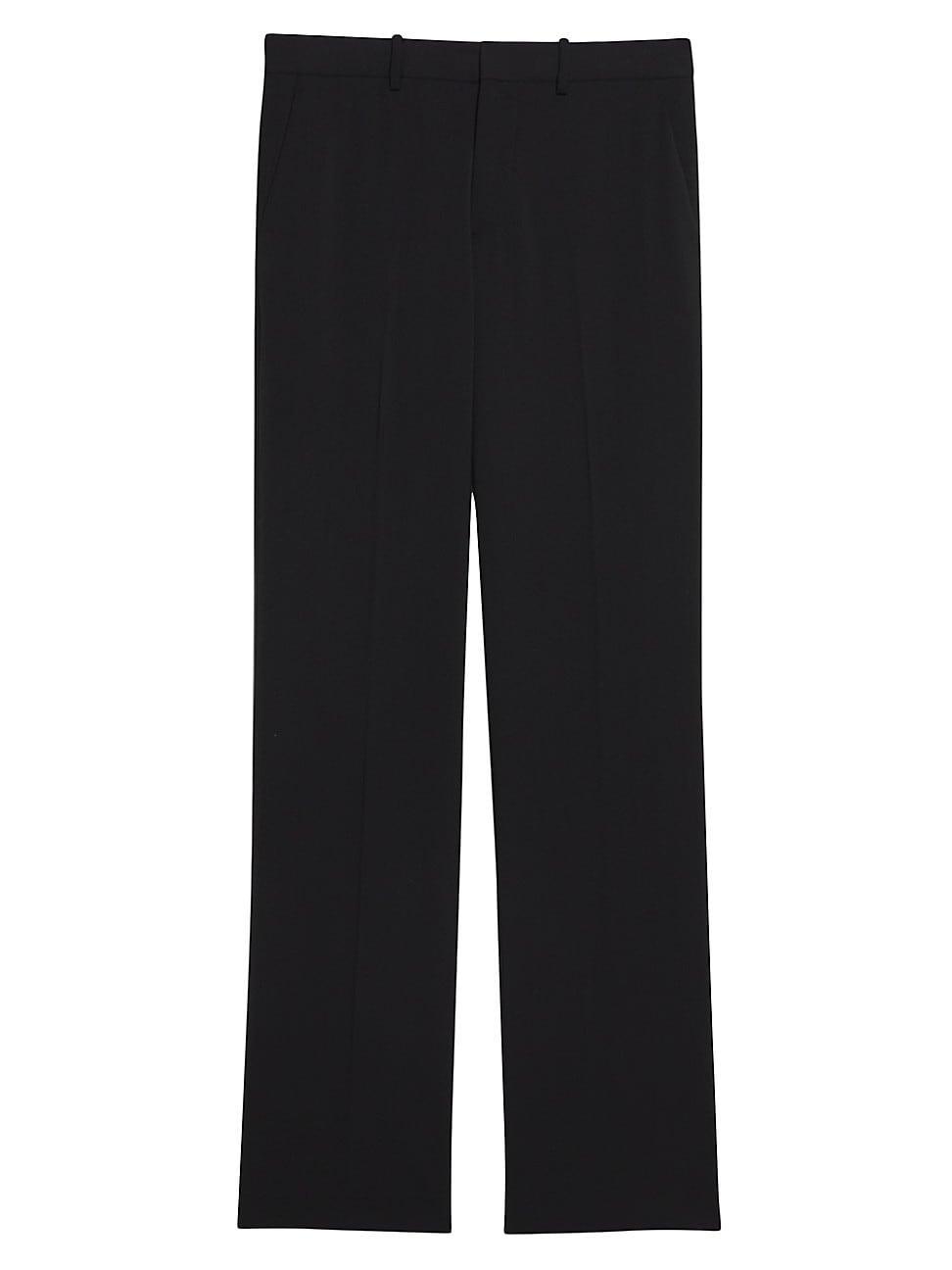 Mens Straight-Leg Crepe Suit Pants Product Image