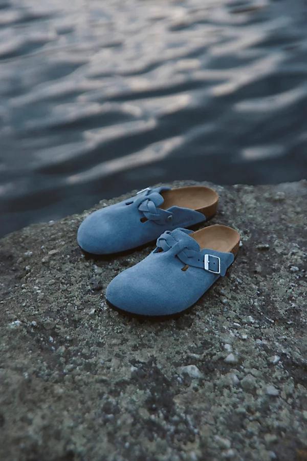 Birkenstock Womens Boston Braid Buckle Clogs Product Image