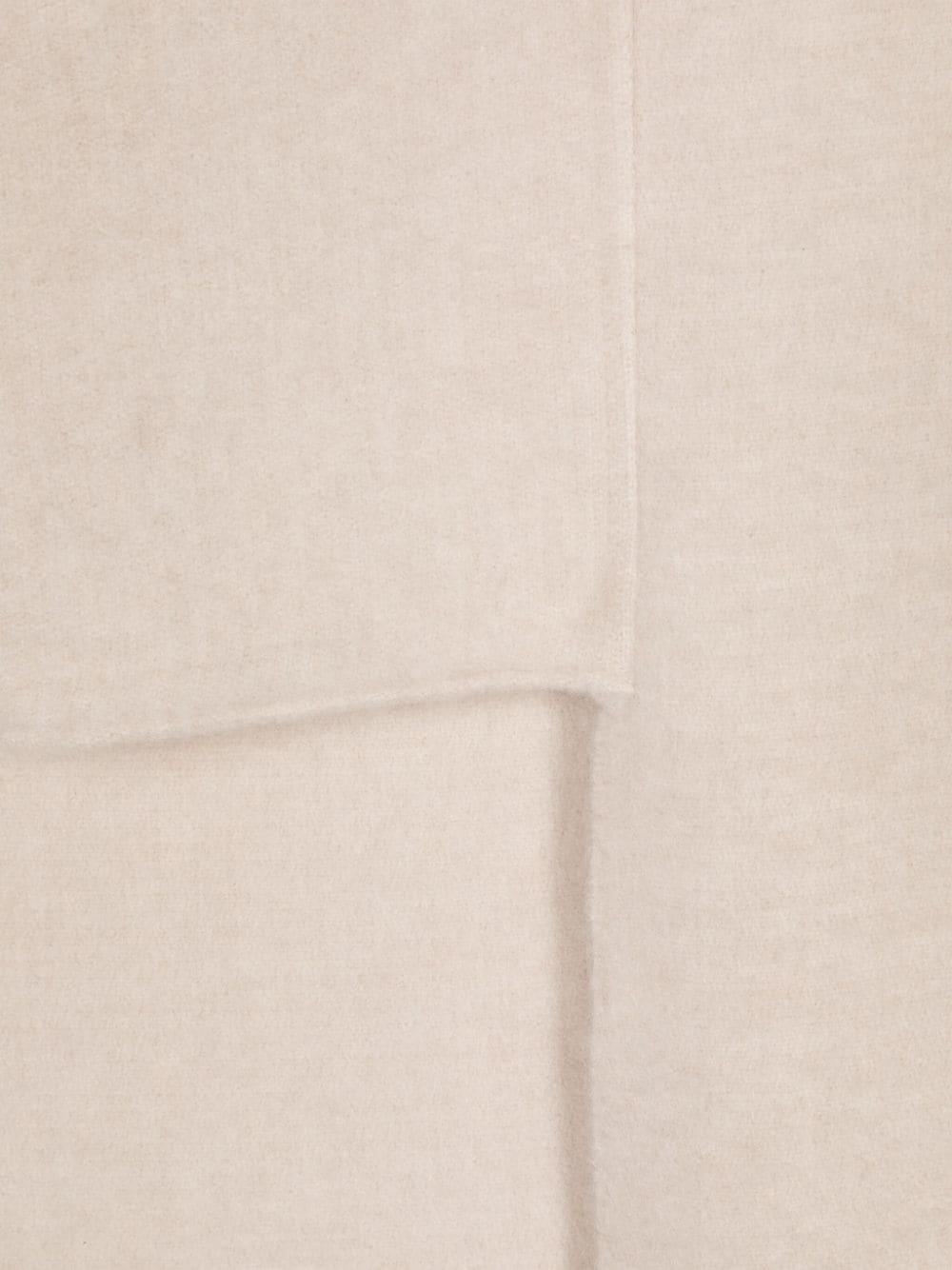 BRUNELLO CUCINELLI Cashmere Blend Hooded Scarf In Beige Product Image