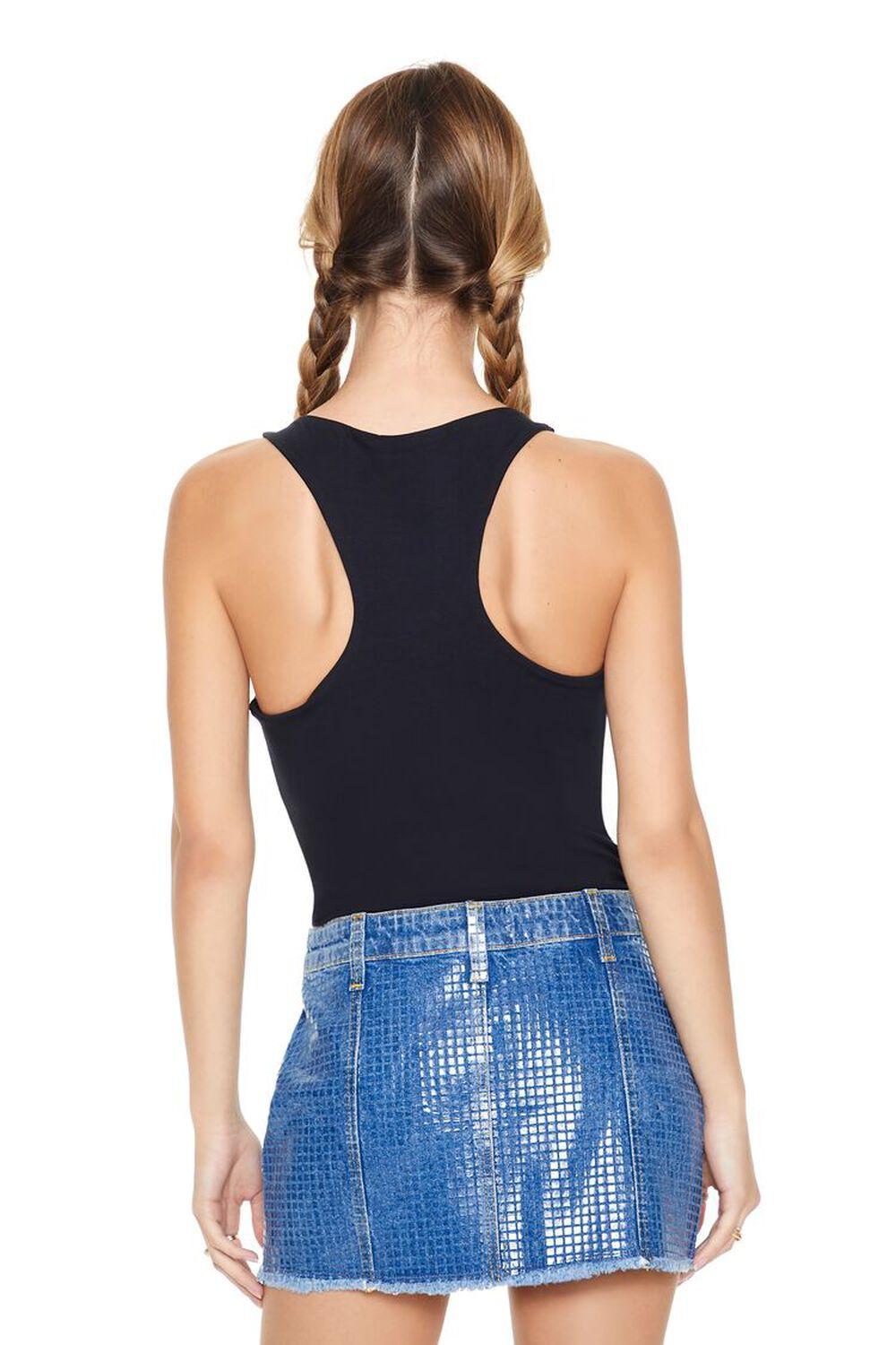 Rhinestone Seashell Bodysuit | Forever 21 Product Image