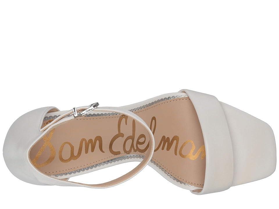 Sam Edelman Daniella Leather Ankle Strap Square Toe Dress Sandals Product Image