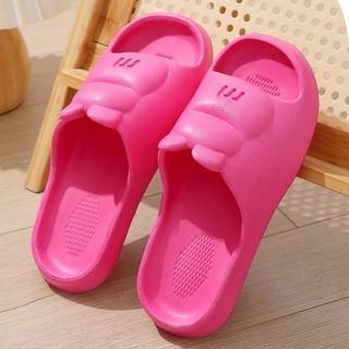 Platform Plain Home Slippers Product Image