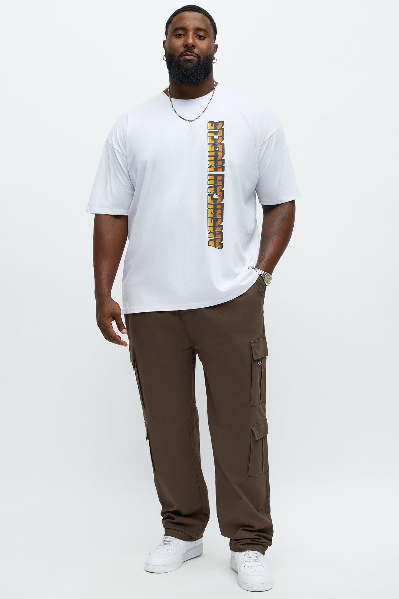 Slim Double It Cargo Pants - Brown Product Image
