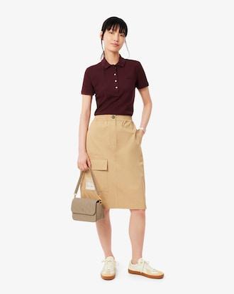 Maheki Embossed Leather Shoulder Bag Product Image