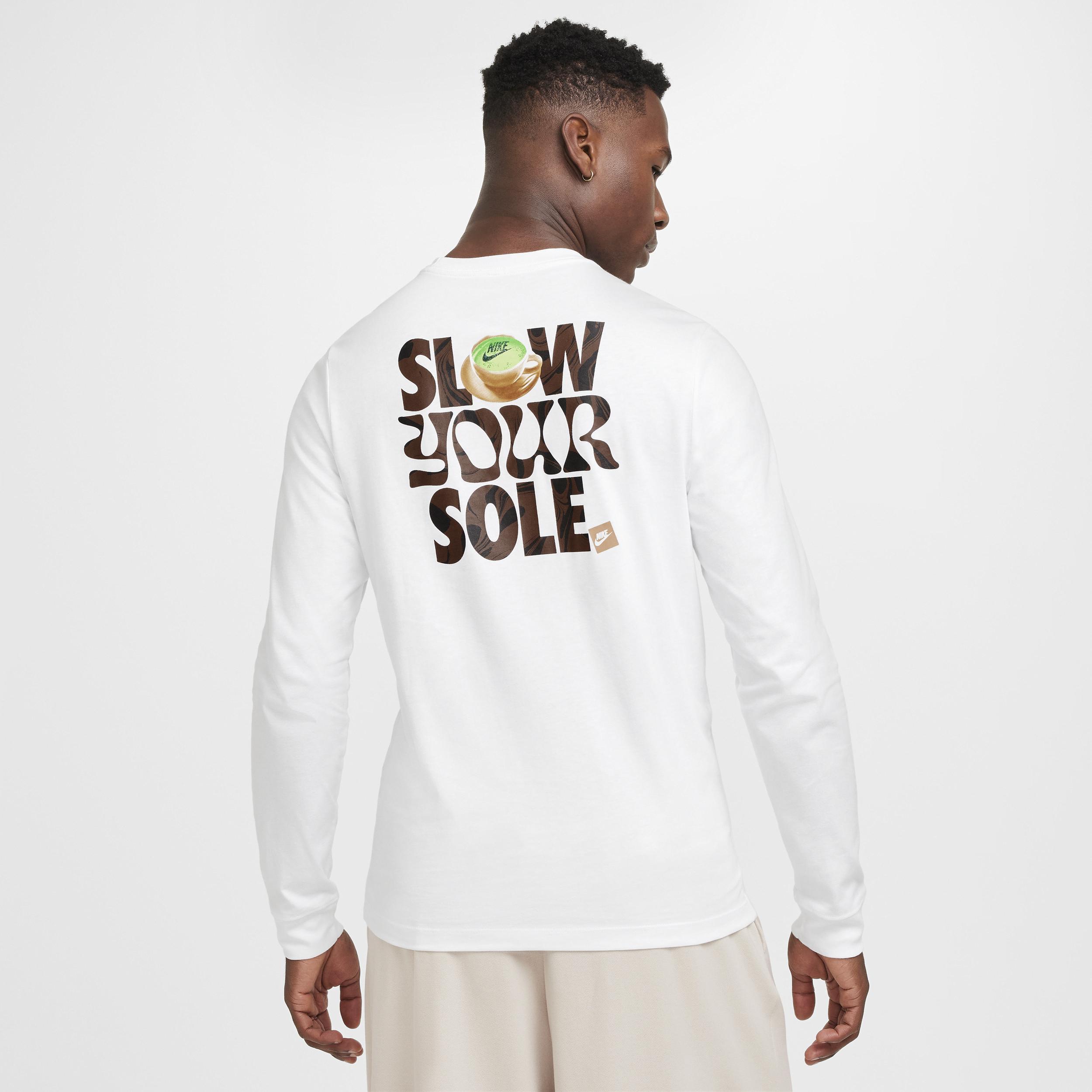 Men's Nike Sportswear Club Long-Sleeve T-Shirt Product Image