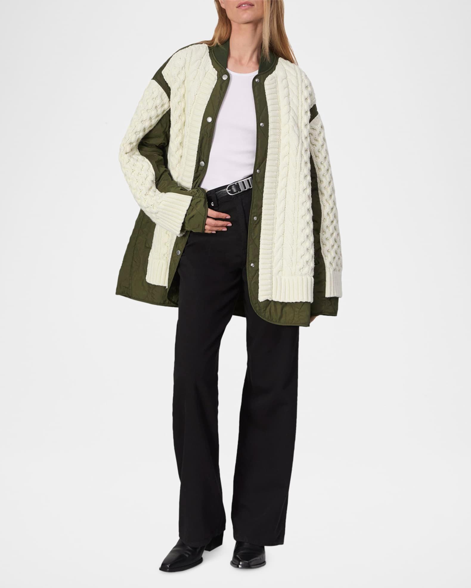 Winnie Mixed Media Jacket Product Image