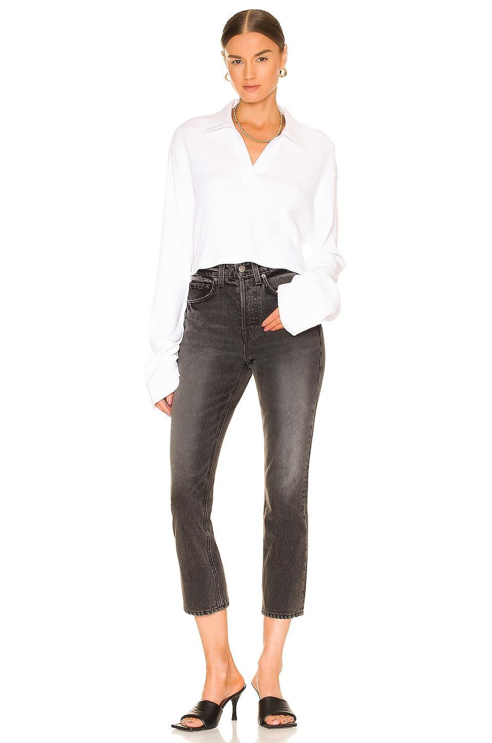 Karolina High Rise Straight Crop GRLFRND Product Image