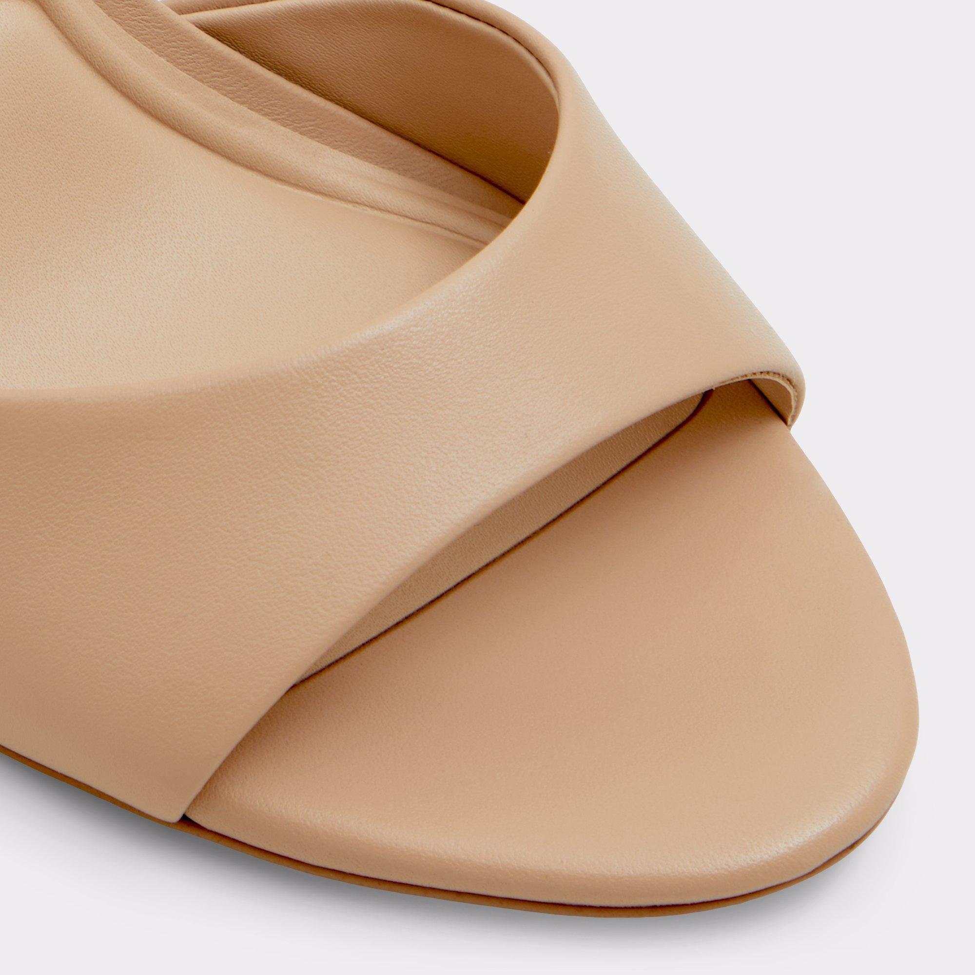 Creride Beige Women's Heeled Sandals | ALDO US Product Image
