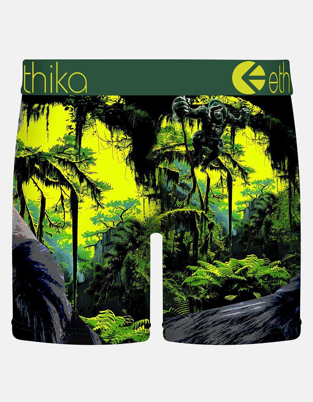 ETHIKA Gorilla Mens Mid Boxer Briefs - MULTI Product Image