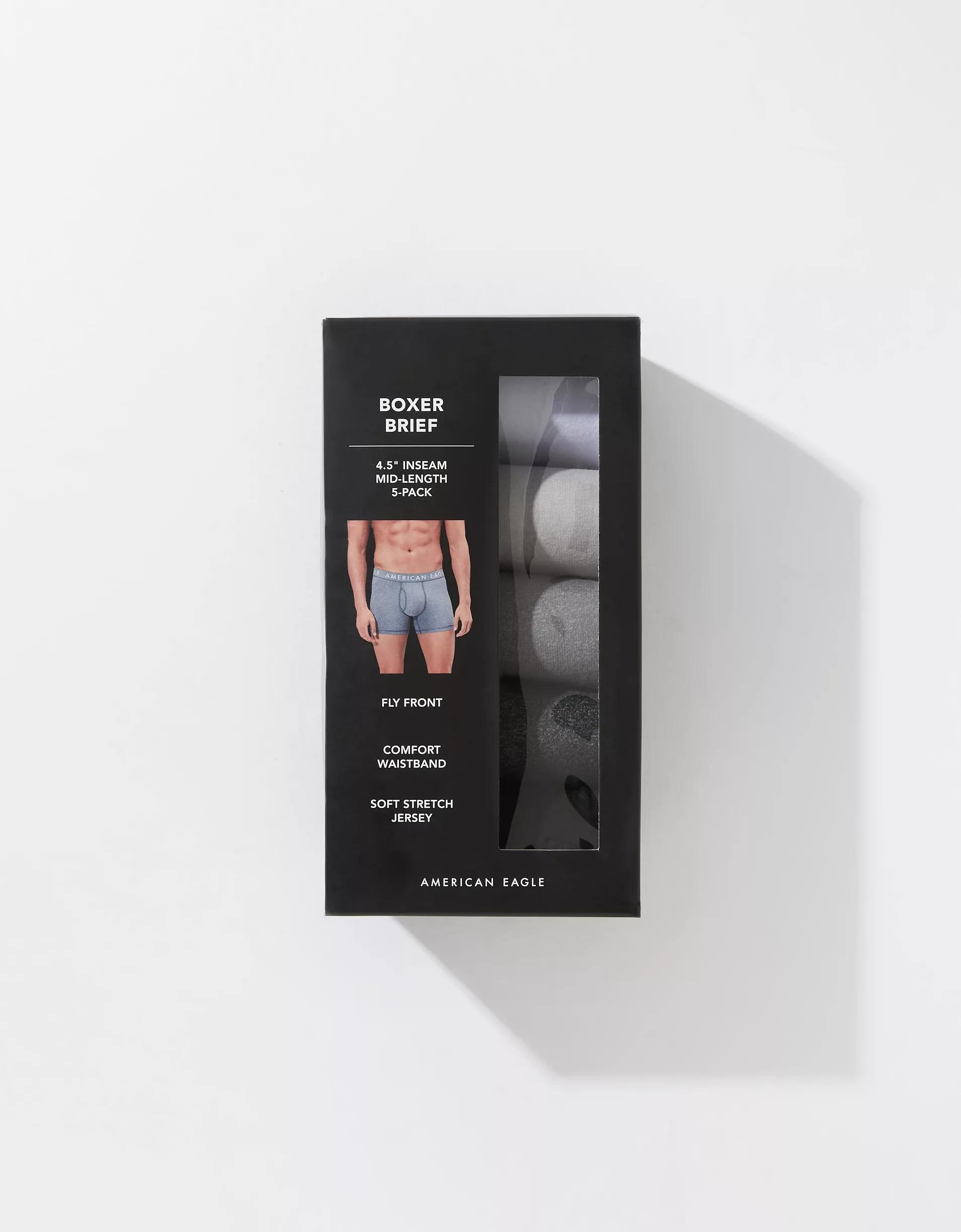 AEO Men's 4.5" Classic Boxer Brief 5-Pack Product Image