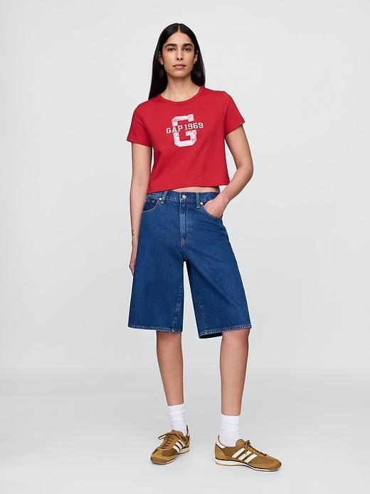 Organic Cotton VintageSoft Cropped T-Shirt Product Image