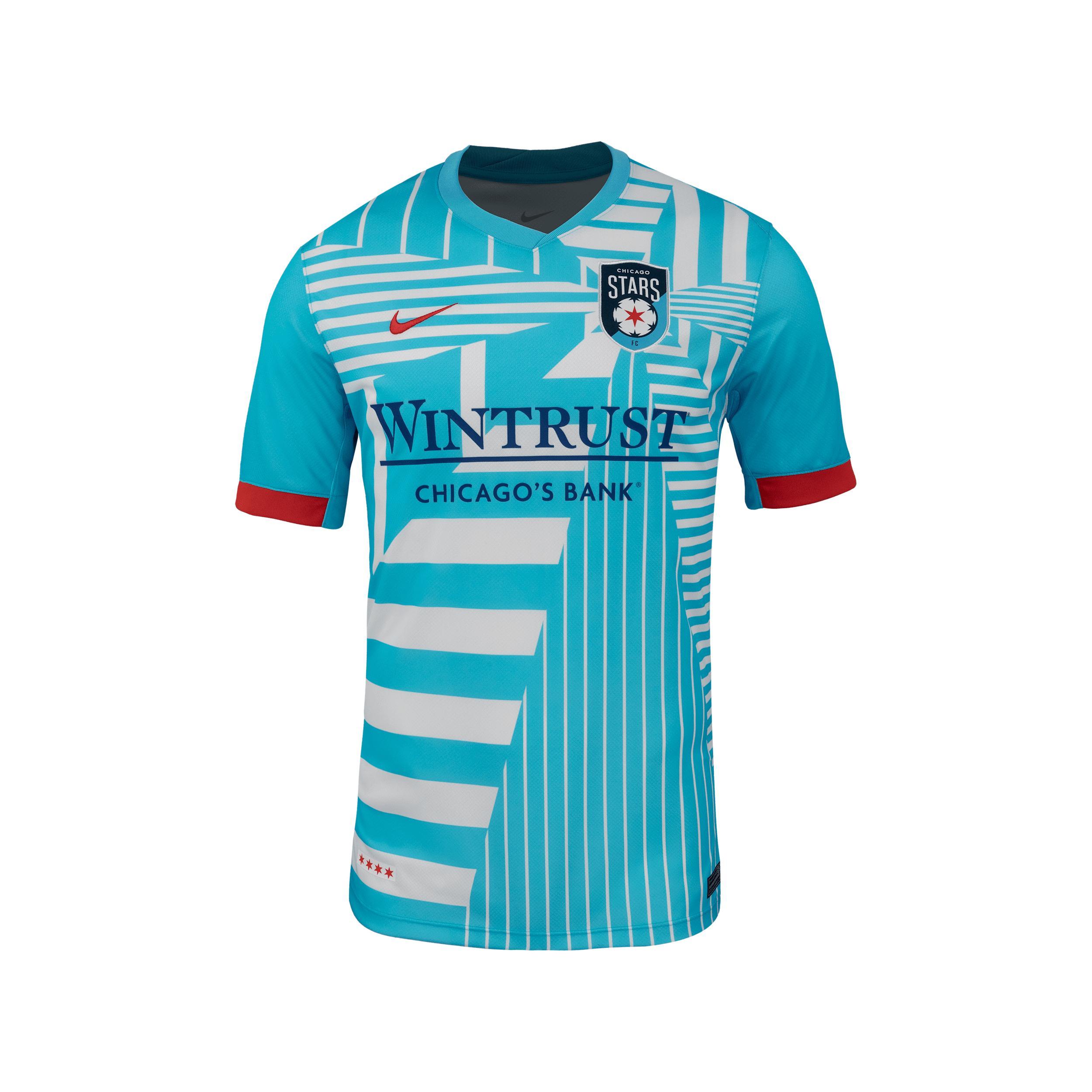 Chicago Red Stars 2025 Stadium Home Nike Men's Dri-FIT NWSL Replica Jersey Product Image