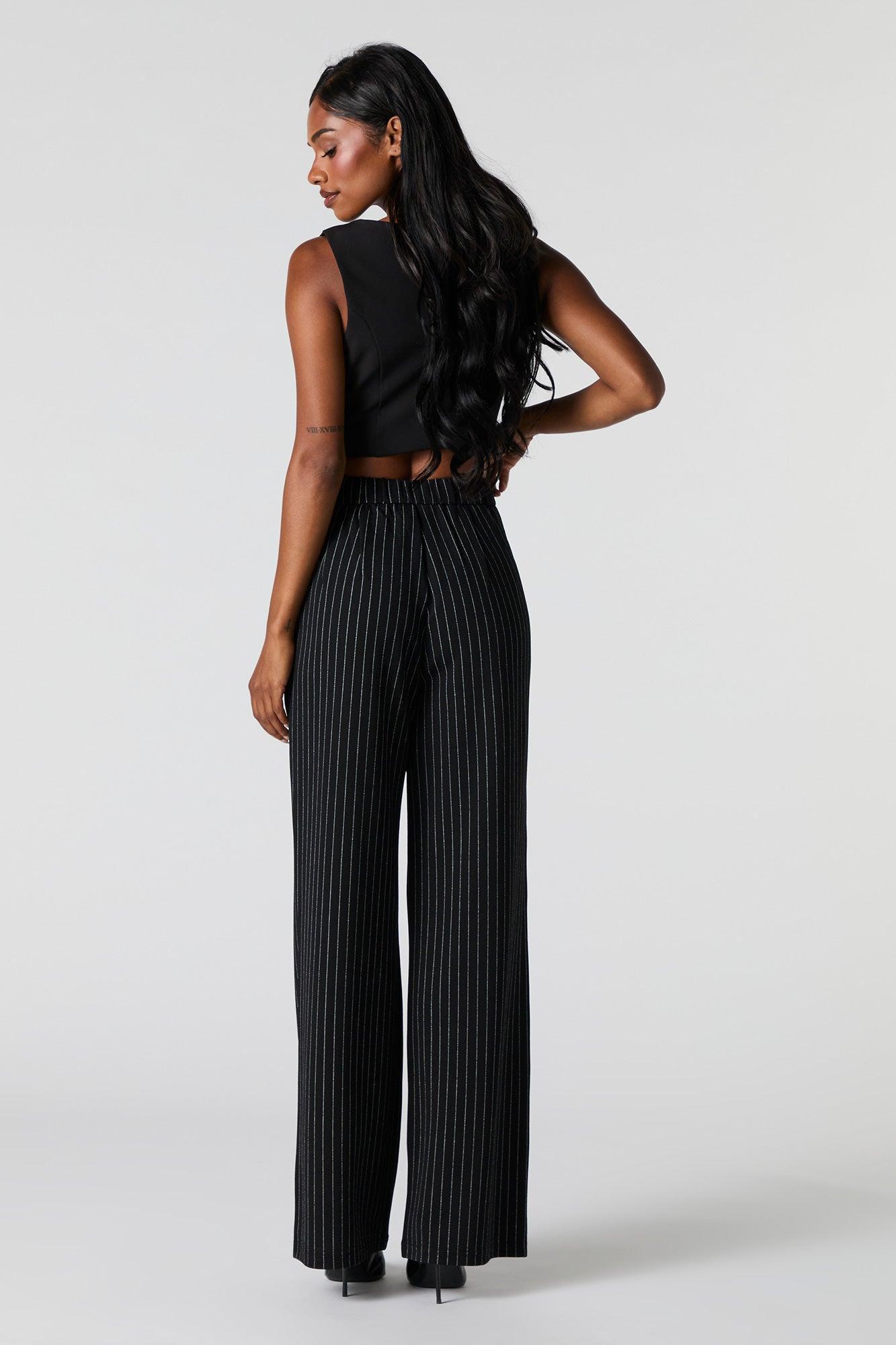 Crepe Straight Leg Dress Pant Female Product Image