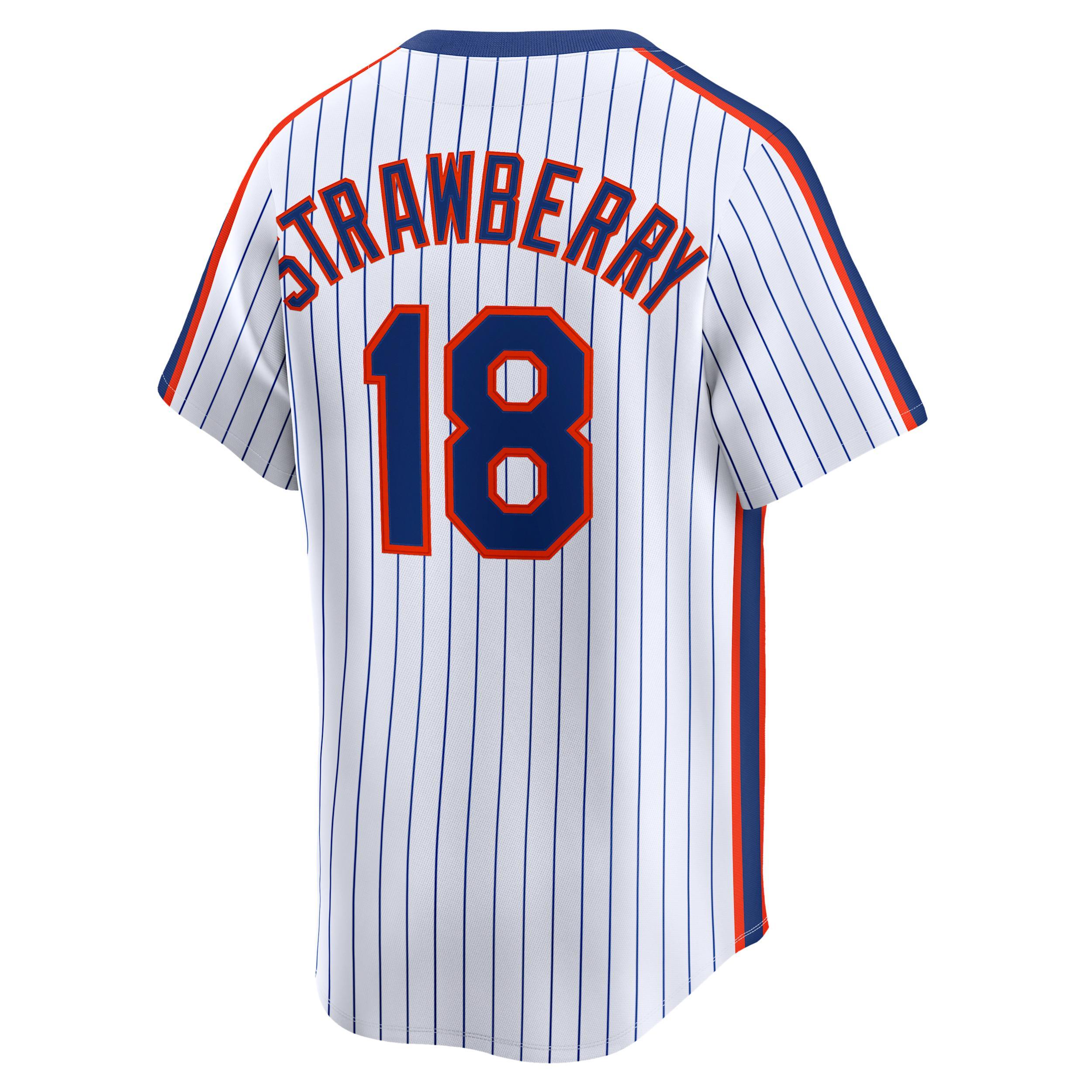 Darryl Strawberry New York Mets Cooperstown Nike Men's Dri-FIT ADV MLB Limited Jersey Product Image